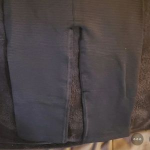 Pink capri legging tights